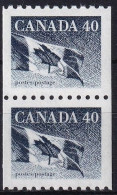 MiNr. 1211 Kanada (Dominion) 1990, 28. Dez. Freimarke: Staatsflagge  - Postfrisch/**/MNH - Ongebruikt