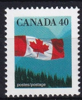 MiNr. 1212 Kanada (Dominion) 1990, 28. Dez. Freimarke: Staatsflagge  - Postfrisch/**/MNH - Nuovi