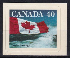 MiNr. 1217 Kanada (Dominion) 1991, 11. Jan. Freimarke: Staatsflagge Papier Fl.  - Postfrisch/**/MNH - Nuovi