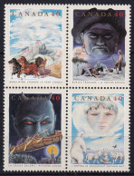 MiNr. 1250 - 1253 Kanada (Dominion) 1991, 1. Okt. Volksmärchen - Postfrisch/**/MNH - Neufs