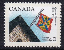 MiNr. 1254 Kanada (Dominion) 1991, 16. Okt. 150 Jahre Queen’s Universität, Kingston - Postfrisch/**/MNH - Ongebruikt