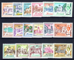 Bermuda 1970 Decimal Set Unmounted Mint. - Bermuda