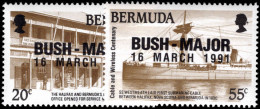 Bermuda 1991 Bush-Major Unmounted Mint. - Bermuda