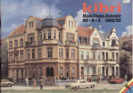 Catalogue KIBRI 1982/83 Modellbahn-Zubehör Spur HO N Z - German