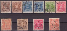 COCHIN INDIA LOT + SERVICE USED - Autres & Non Classés