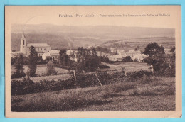 CPA FERRIERES Panorama Vers Les Hauteurs De Ville Et St Roch  A Circulé En 1953 - Ferrières