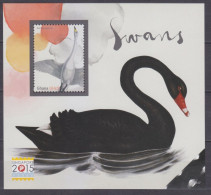 2015 Ghana 4583/B565 Birds - Swans 7,00 € - Swans