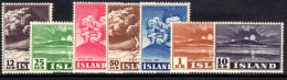 Iceland 1948 Volcanoes Unmounted Mint. - Unused Stamps