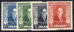 Iceland 1952 Bjornsson Unmounted Mint. - Unused Stamps