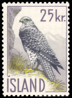 Iceland 1959 Gyr Falcon Unmounted Mint. - Ungebraucht