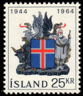 Iceland 1964 20th Anniv Of Icelandic Republic Unmounted Mint. - Unused Stamps