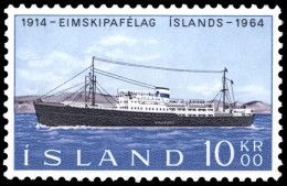 Iceland 1964 50th Anniversary Of Iceland Steamship Co Unmounted Mint. - Nuovi