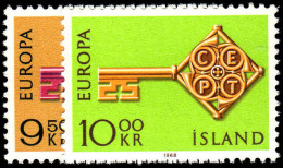 Iceland 1968 Europa Unmounted Mint. - Ungebraucht