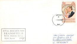 BRIT. ARCTIC TERR. - MAIL 1975 HALLEY > GERMANY / *437 - Briefe U. Dokumente