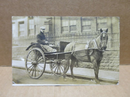 SHIREBROCK (Angleterre) Carte Photo Attelage De Cheval Superbe Plan - Derbyshire