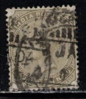 INDIA Scott # 42 Used - QV - Hinge Remnant 1 - 1858-79 Compañia Británica Y Gobierno De La Reina