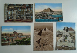 D196610  - Egypt  Lot Of 5 Postcard From The Late 1950's  - Unused - Collections & Lots