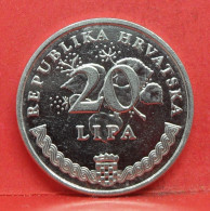 20 Lipa 2001 - TTB - Pièce Monnaie Croatie - Article N°2113 - Kroatien