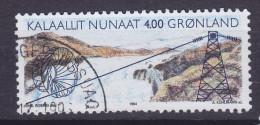 Greenland 1994 Mi. 246 , 4.00 (Kr) Inbetriebsnahme Des Wasserkraftwerks Am Buksefjord Turbine Stromleitung - Usati