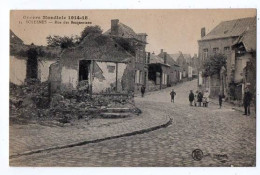 32511-LE-59-Guerre Mondiale 1914-18--SOLESMES- Rue Des Becqueriaux---------animée - Solesmes