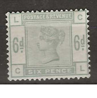 1883 MH Great Britain SG 194 - Unused Stamps