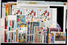 LOT OF 220 STAMPS MINT+USED +16 BLOCKS MI- 85 EURO VF!! - Collections (sans Albums)