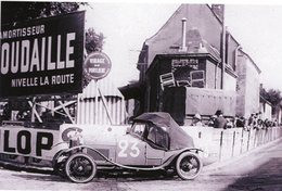24 Heures Du Mans 1927  -   Salmson Grand Sport  -  Pilotes: Georges Casse/André Rousseau  -  15x10cms  PHOTO - Le Mans