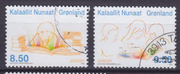 Greenland 2010 Mi. 554-55, Europa CEPT Kinderbücher Complete Set - Usados