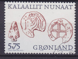Greenland 1999 Mi. 341, 5.75 (Kr) Arktische Wikinger (I) Kirche Tjodhildes, Der Ehefrau Eriks Des Roten, In Brattalid - Used Stamps