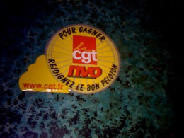 Magnet Publicitaire Pour Gagner Le Bon Peloton  Rejoignez La CGT Rivo - Reklame