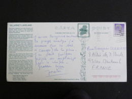 IRLANDE IRELAND EIRE AVEC YT 705 CROSSE DE LISMORE - KILLARNEY - Cartas & Documentos