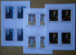 2002 Czech Republic Mi.342-344 (Klb.), Series /** - Unused Stamps