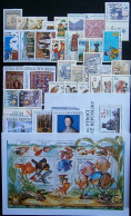 2003 Czech Republic Mi.Complete Year (377 And 378 Missing), Series, Blocks /** - Komplette Jahrgänge