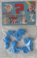 Lot Figurines Monochrome Bleue Astérix Devine Qui - Taiwan 1978  (14B) - Asterix & Obelix