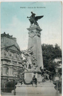 C.P.  PICCOLA    PARIS   STATUE  DE  GAMBETTA        (NUOVA) - Statues