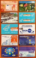 10 Different Phonecards For Collection - Operadores De Telecom
