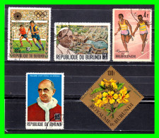 BURUNDI ( AFRICA) LOTE DE SELLOS DIFERENTES AÑOS Y VALORES - Unused Stamps