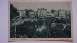 66 PERPIGNAN LA PLACE ARAGO 1937 - Perpignan