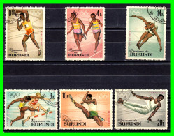 BURUNDI ( AFRICA) LOTE DE SELLOS AÑO 1964 JUEGOS OLIMPICOS TOKIO 64 - Neufs