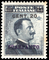 Scarpanto 1912-21 20c On 15c Unmounted Mint. - Ägäis (Scarpanto)