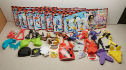 2022 Ferrero - Kinder Surprise - VD374 - VD381 - Miraculous World - Complete Set + 8 BPZ - Monoblocs