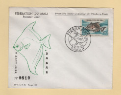 Mali - FDC - N°3 - Poisson - 1960 - Dakar - Mali (1959-...)