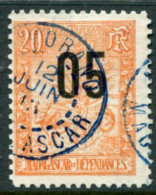 MADAGASCAR 1912 Surcharge 5 On 20 C. Used.  Yv. 116; SG 75 - Gebruikt