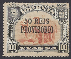 NYASSA 1910 - Yvert 51* (L) - Soprastampato | - Nyassa