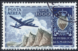 San Marino 1954 Douglas DC-6 Fine Used. - Used Stamps