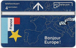 Netherlands - KPN - L&G - R040-03 - Bonjour Europe! France - 302L - 02.1993, 4Units, 5.000ex, Mint - Privées