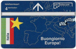 Netherlands - KPN - L&G - R040-04 - Buongiorno Europa! Italia - 302L - 02.1993, 4Units, 5.000ex, Mint - Privées