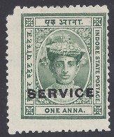 INDIA 1904 - Yvert S3° - Servizio - Indore | - Holkar