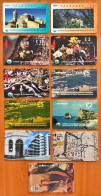 Cyprus Telecommunications Authority 10 Different Phonecards For Collection - Paysages