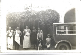 Devanture De MAGASIN - Boucherie - CARTE PHOTO Non Située - Magasins